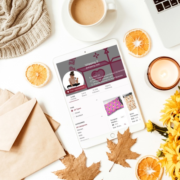 Minimal Personalized QR code Poshmark Stickers - Picture 6 of 7